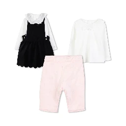 DRESS SET WITH T-SHIRT