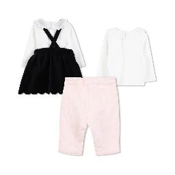 DRESS SET WITH T-SHIRT