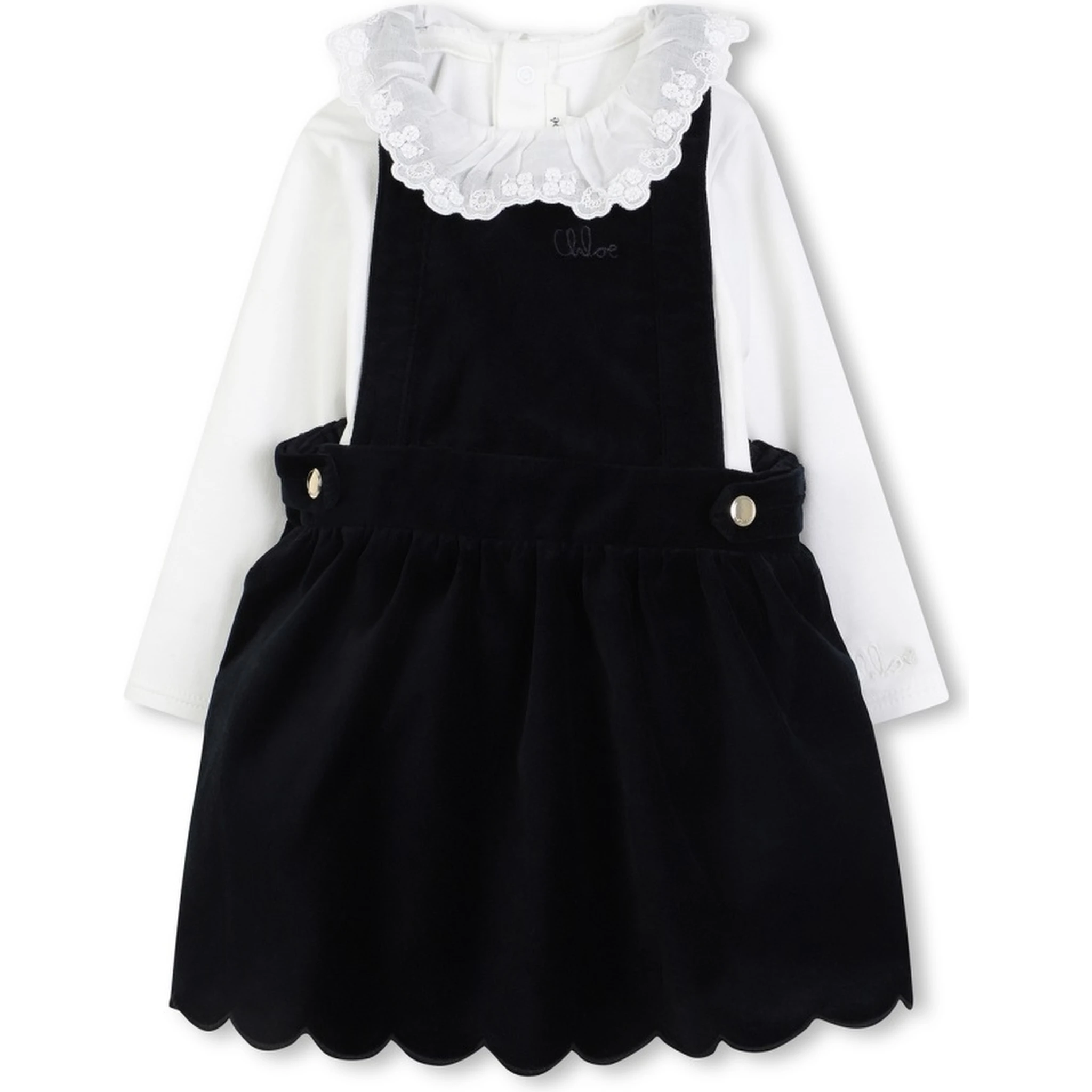 DRESS SET WITH T-SHIRT