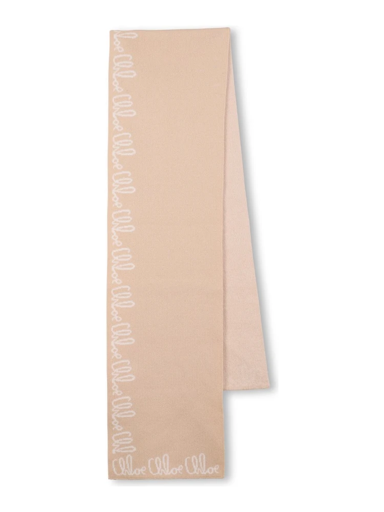 SCARF WITH LOGO