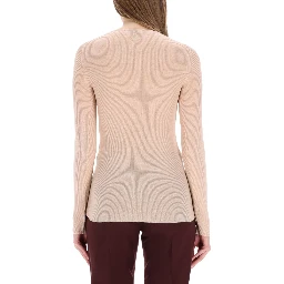RIBBED KNIT WITH BUTTONS
