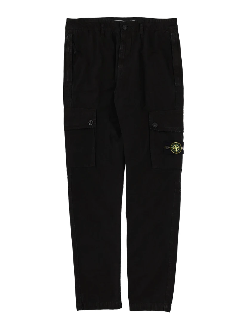 بنطال كارجو مزين برقعة شعار