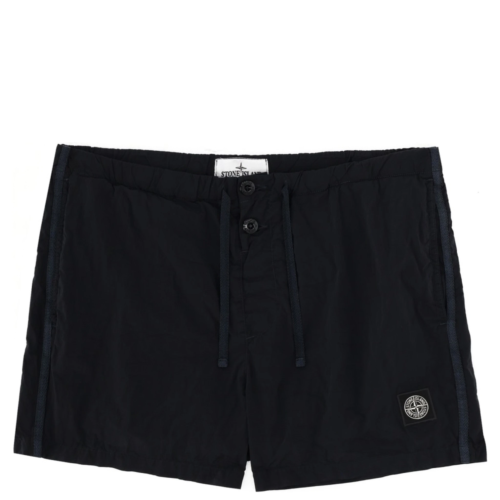 SWIMSUIT WITH LOGO PATCH