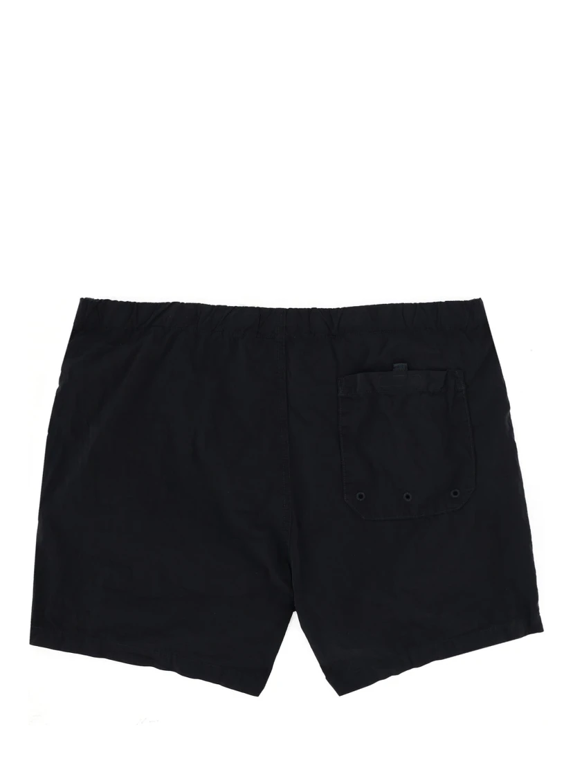 SWIMSUIT WITH LOGO PATCH