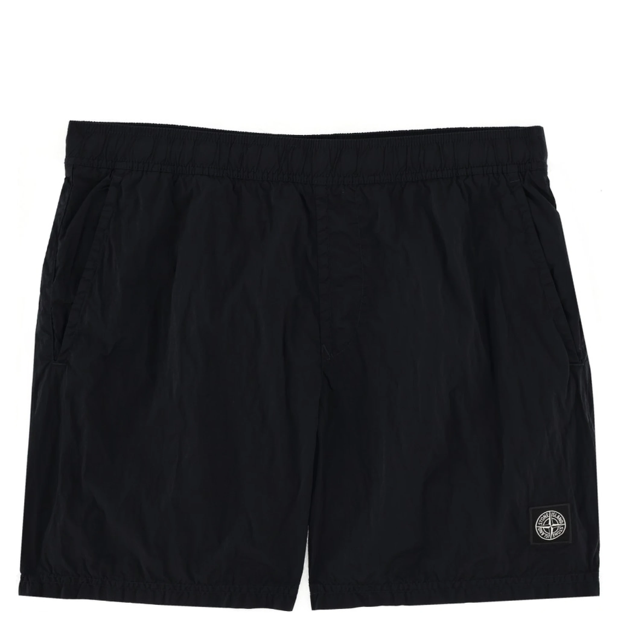 SWIMSUIT WITH LOGO PATCH