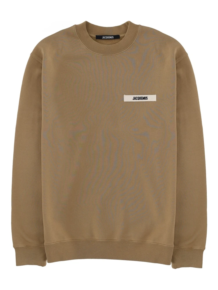 GROSGRAIN LOGO SWEATSHIRT