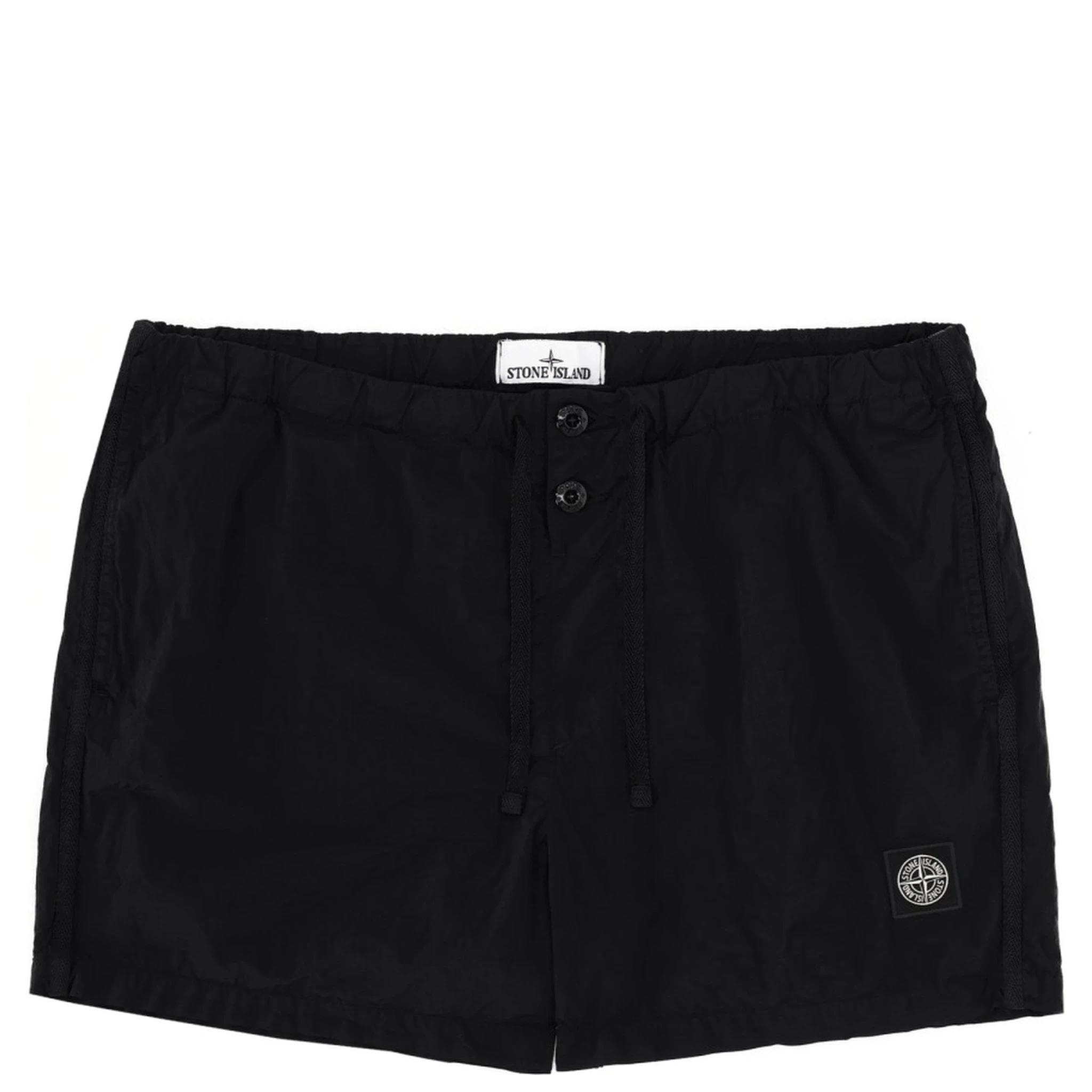 SWIMSUIT WITH LOGO PATCH