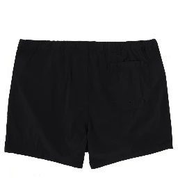 SWIMSUIT WITH LOGO PATCH