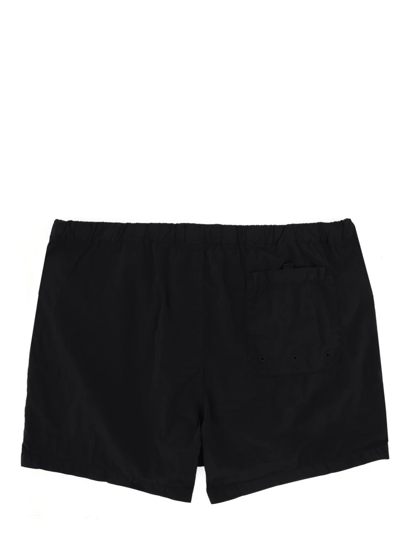 SWIMSUIT WITH LOGO PATCH