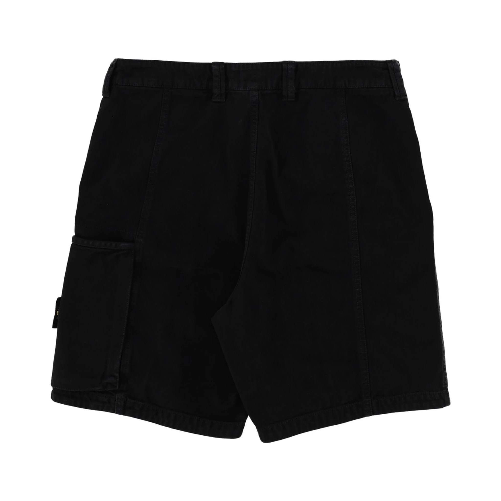 CARGO SHORTS WITH LOGO PATCH