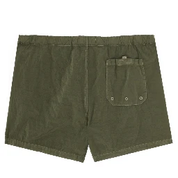 SWIMSUIT WITH LOGO PATCH
