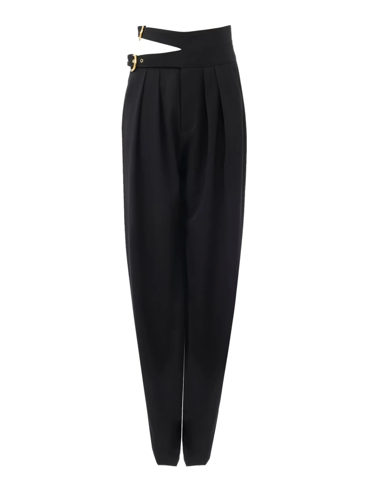 WOOL TAILORED PANTS