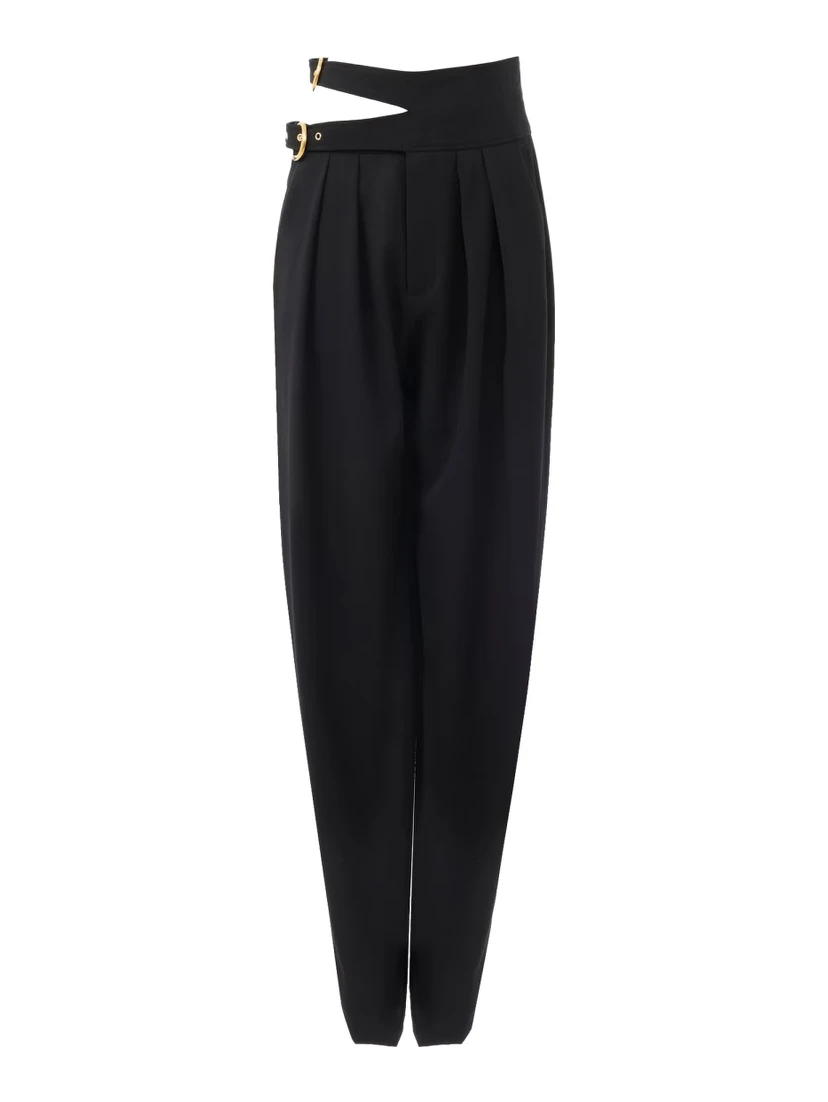WOOL TAILORED PANTS