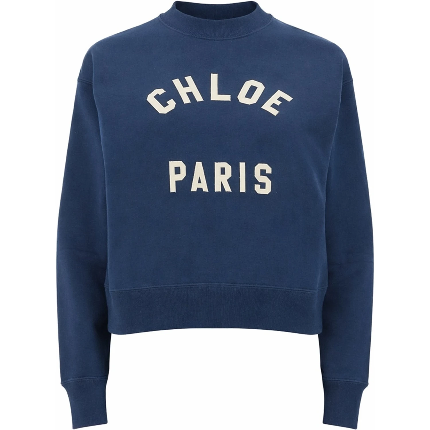 COTTON FLEECE LOGO PULLOVER
