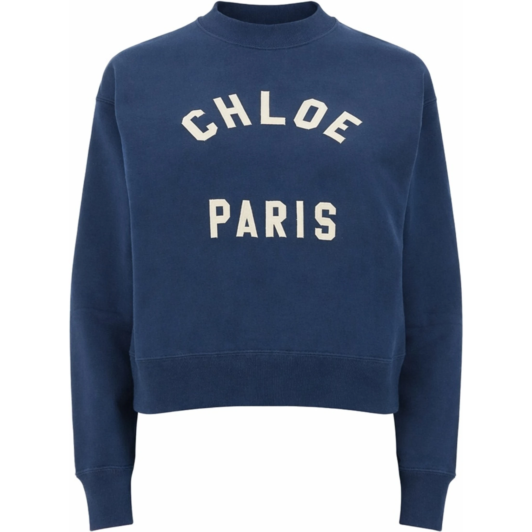 COTTON FLEECE LOGO PULLOVER
