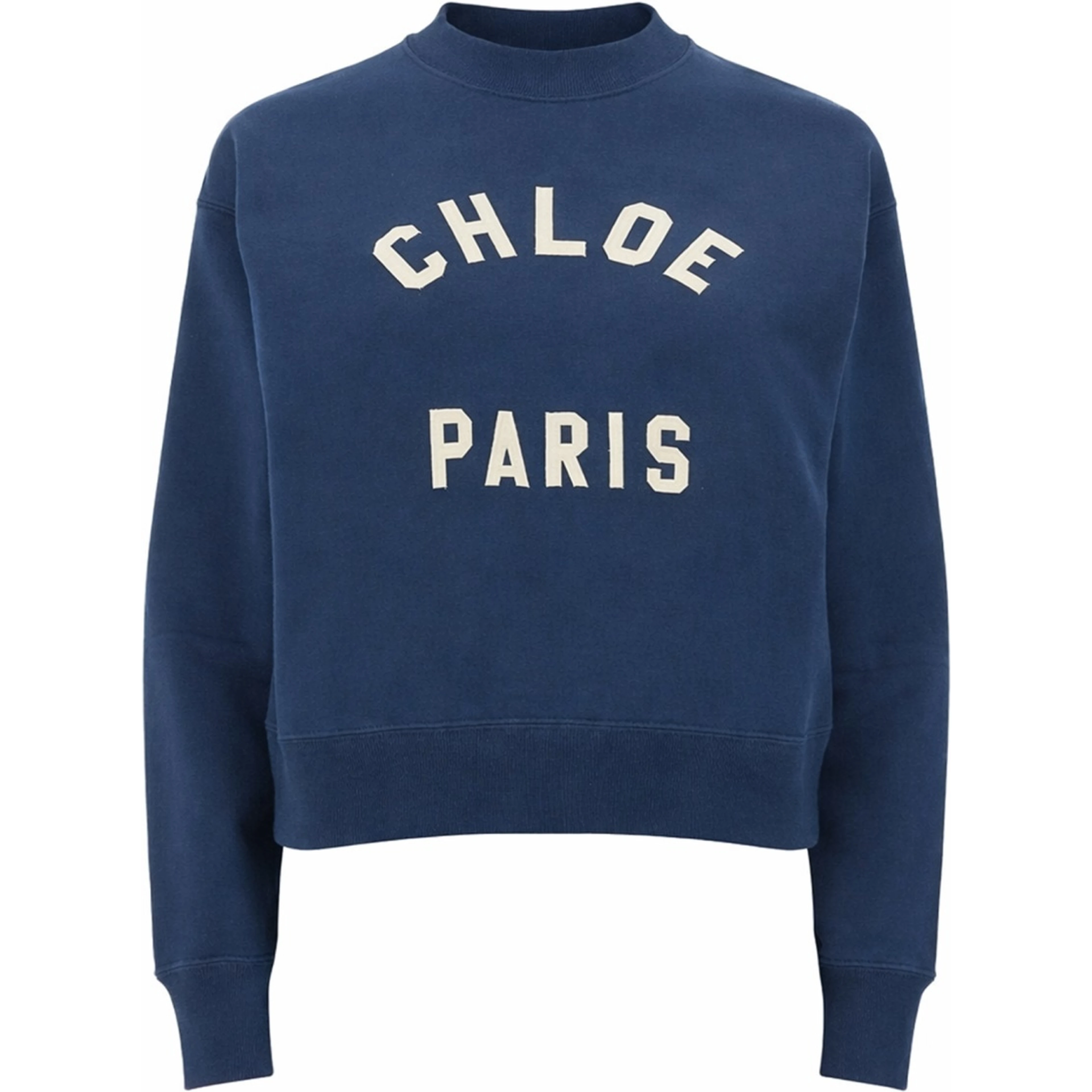 COTTON FLEECE LOGO PULLOVER
