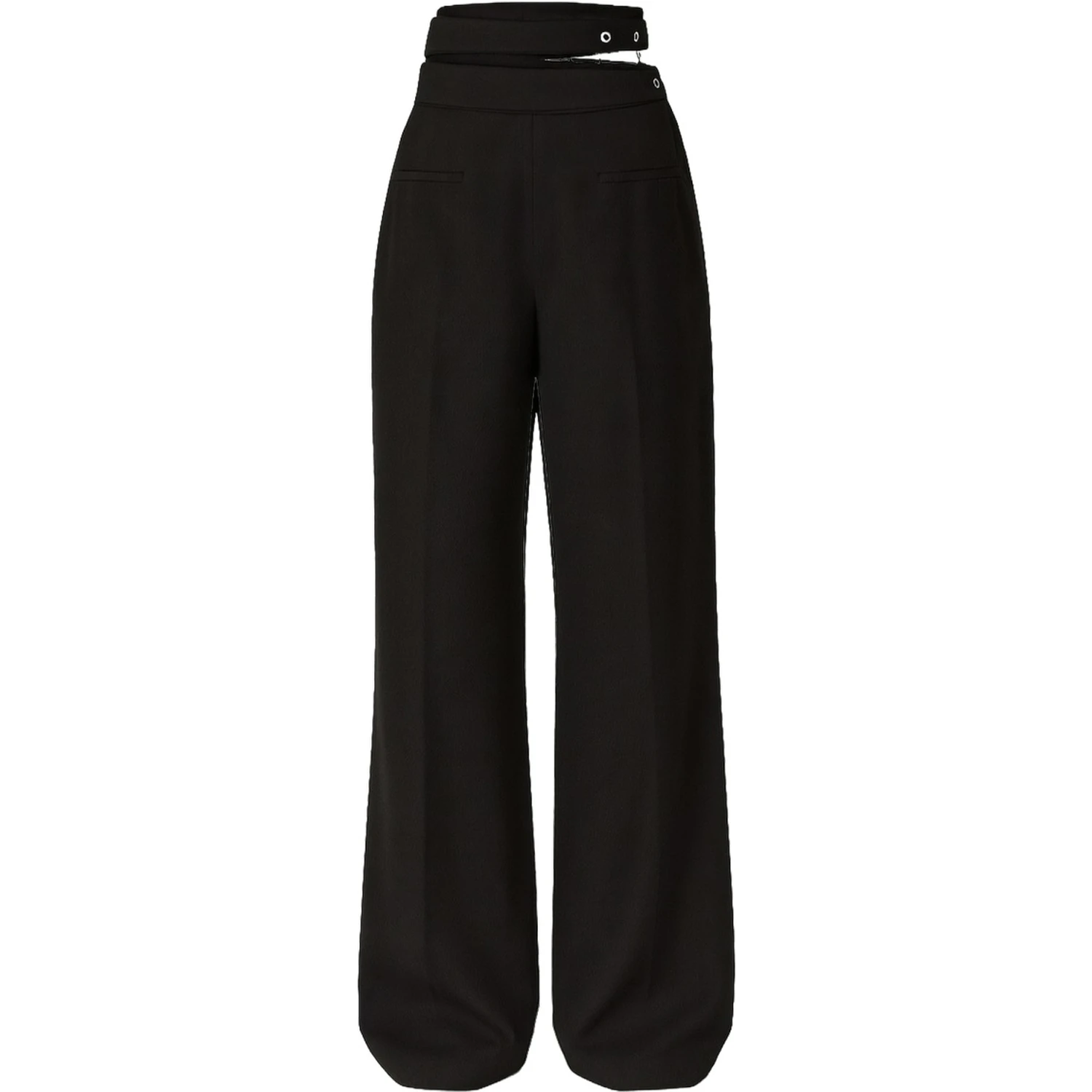 WOOL TAILORED PANTS