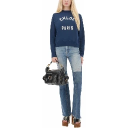 COTTON FLEECE LOGO PULLOVER