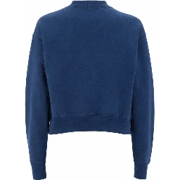 COTTON FLEECE LOGO PULLOVER