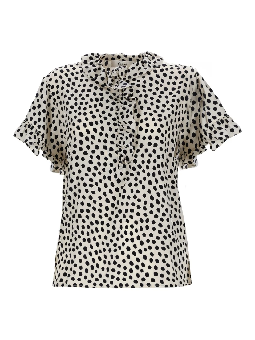 TOP WITH RUFFLES
