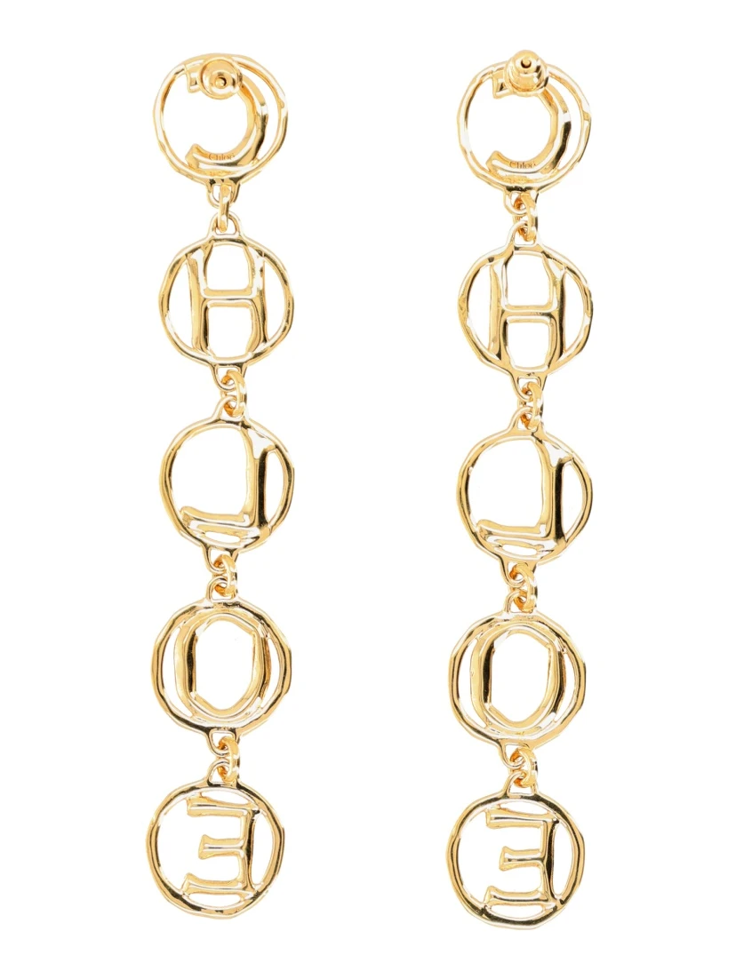 "CHLOÉ SCRIPT" EARRING