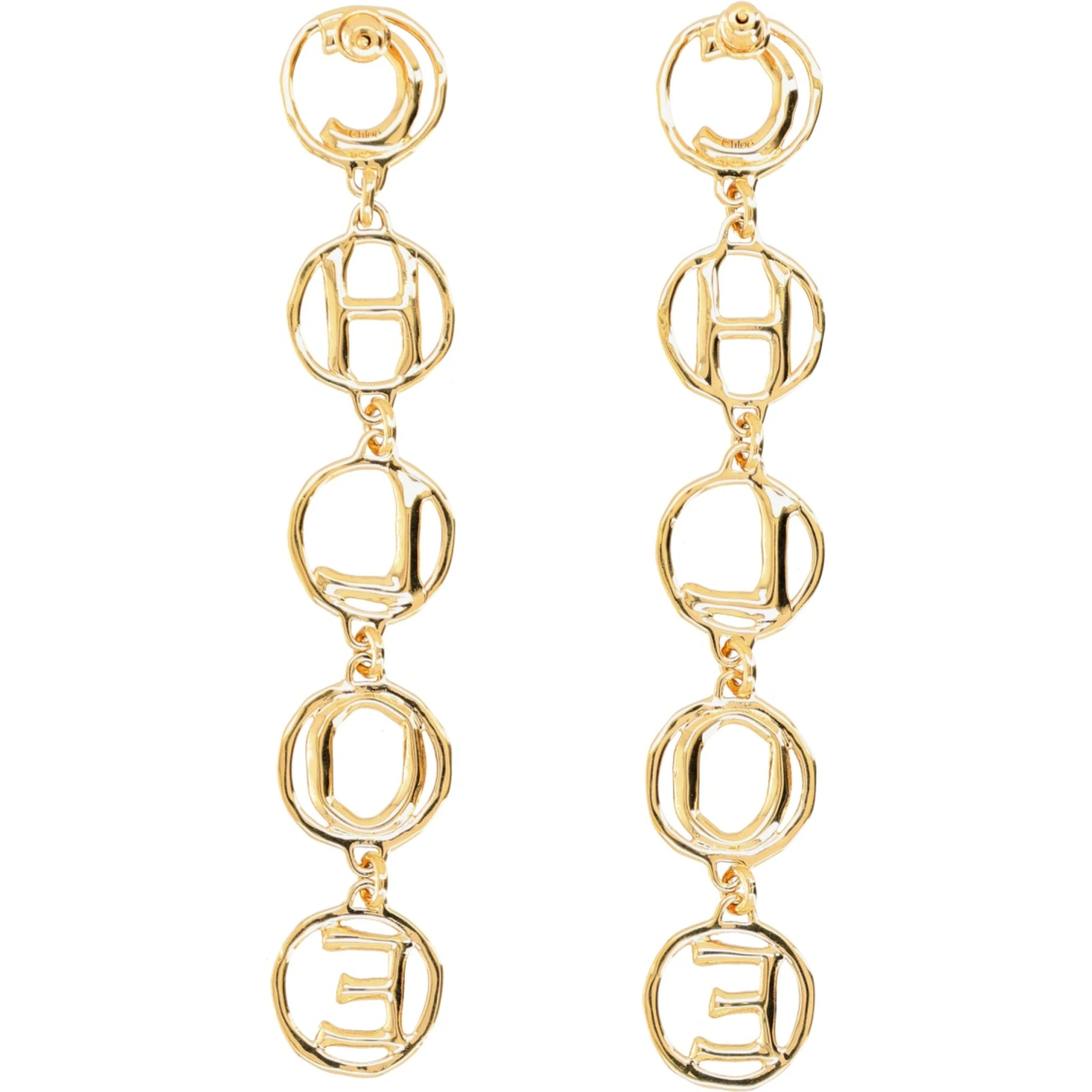 "CHLOÉ SCRIPT" EARRING