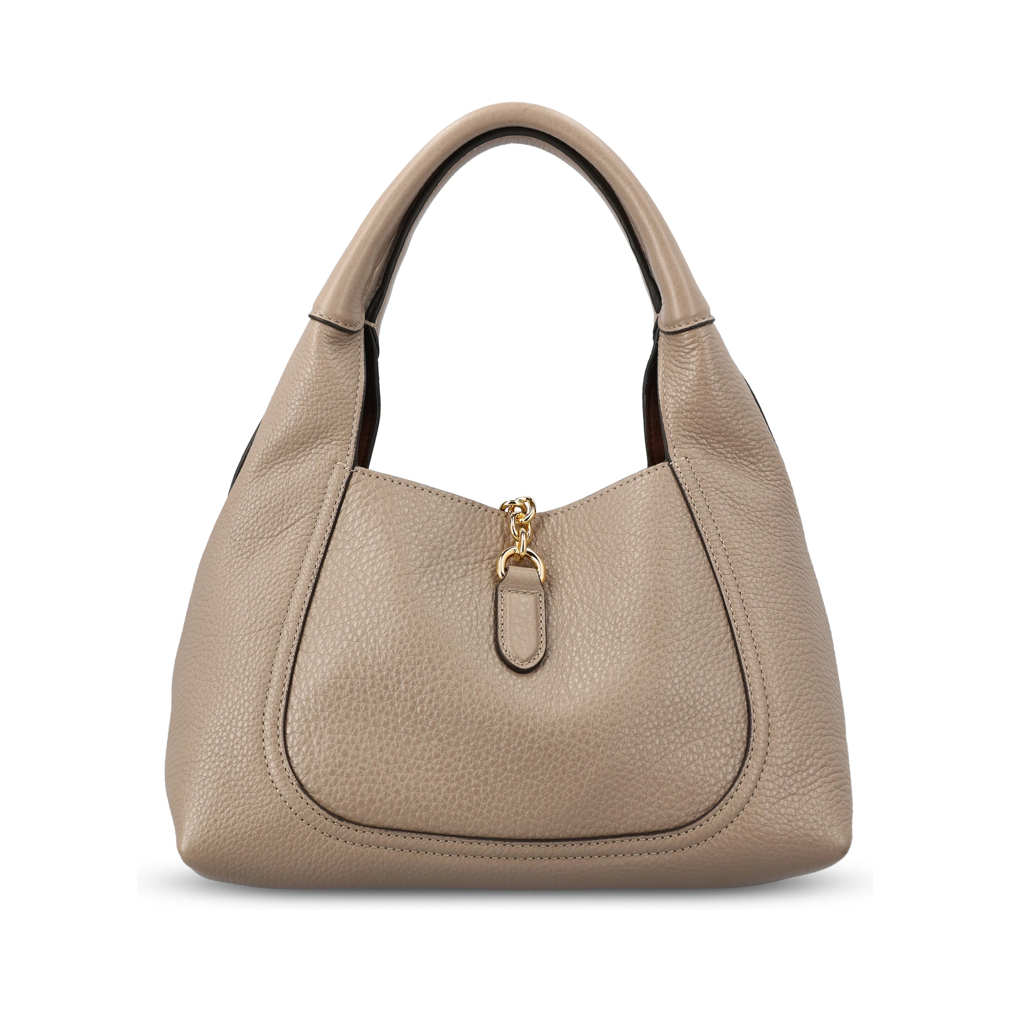 Softbit maxi shoulder bag in leather.