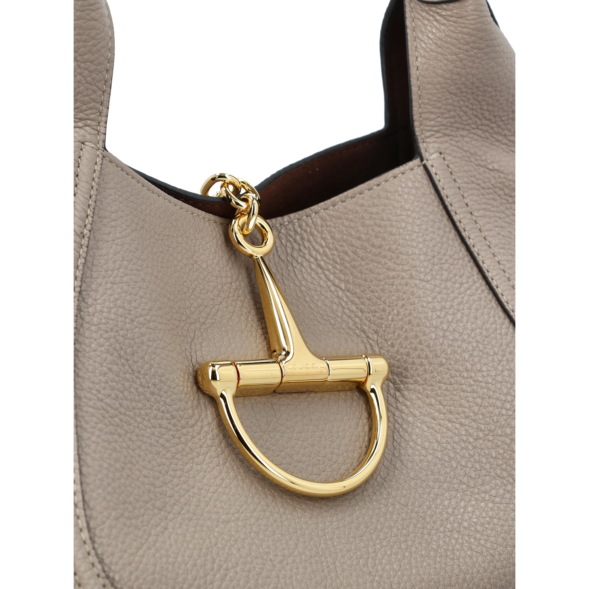 Softbit maxi shoulder bag in leather.