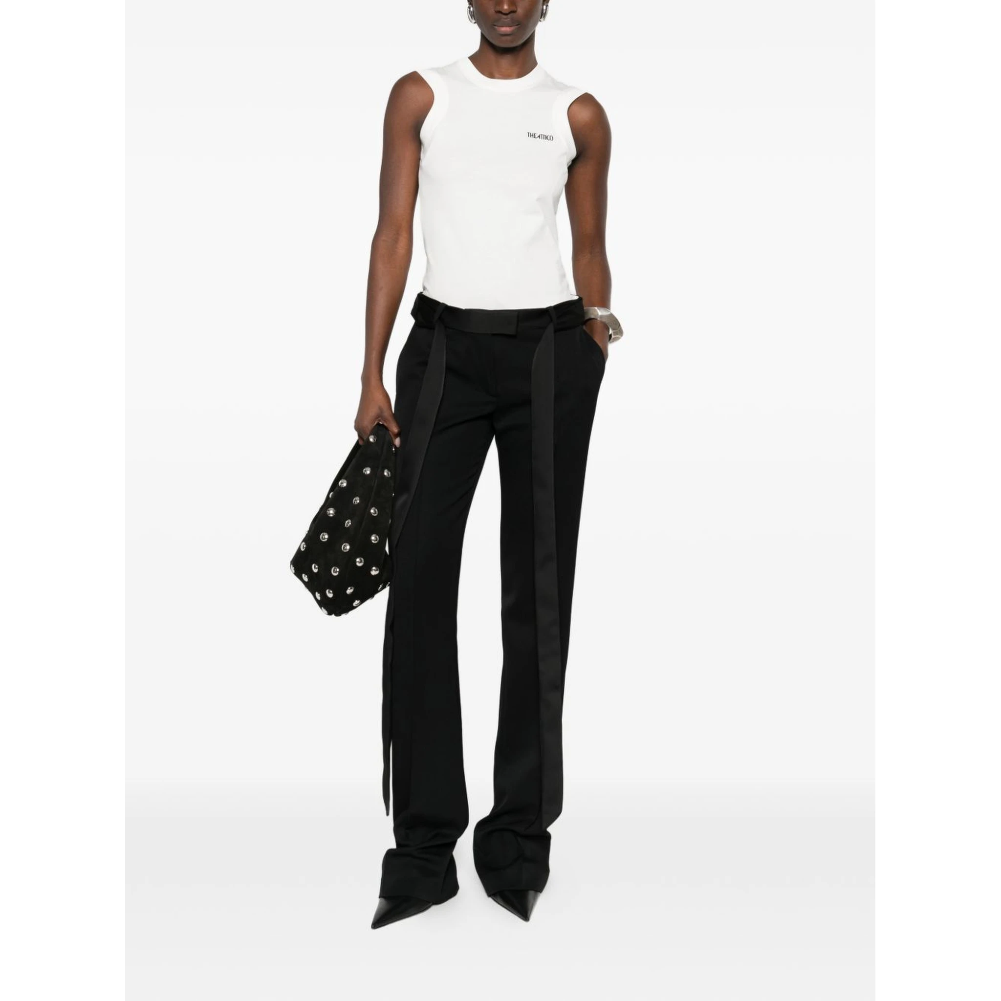 The Attico Trousers Black