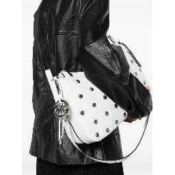 Nolita Small Studded Suede Shoulder Bag