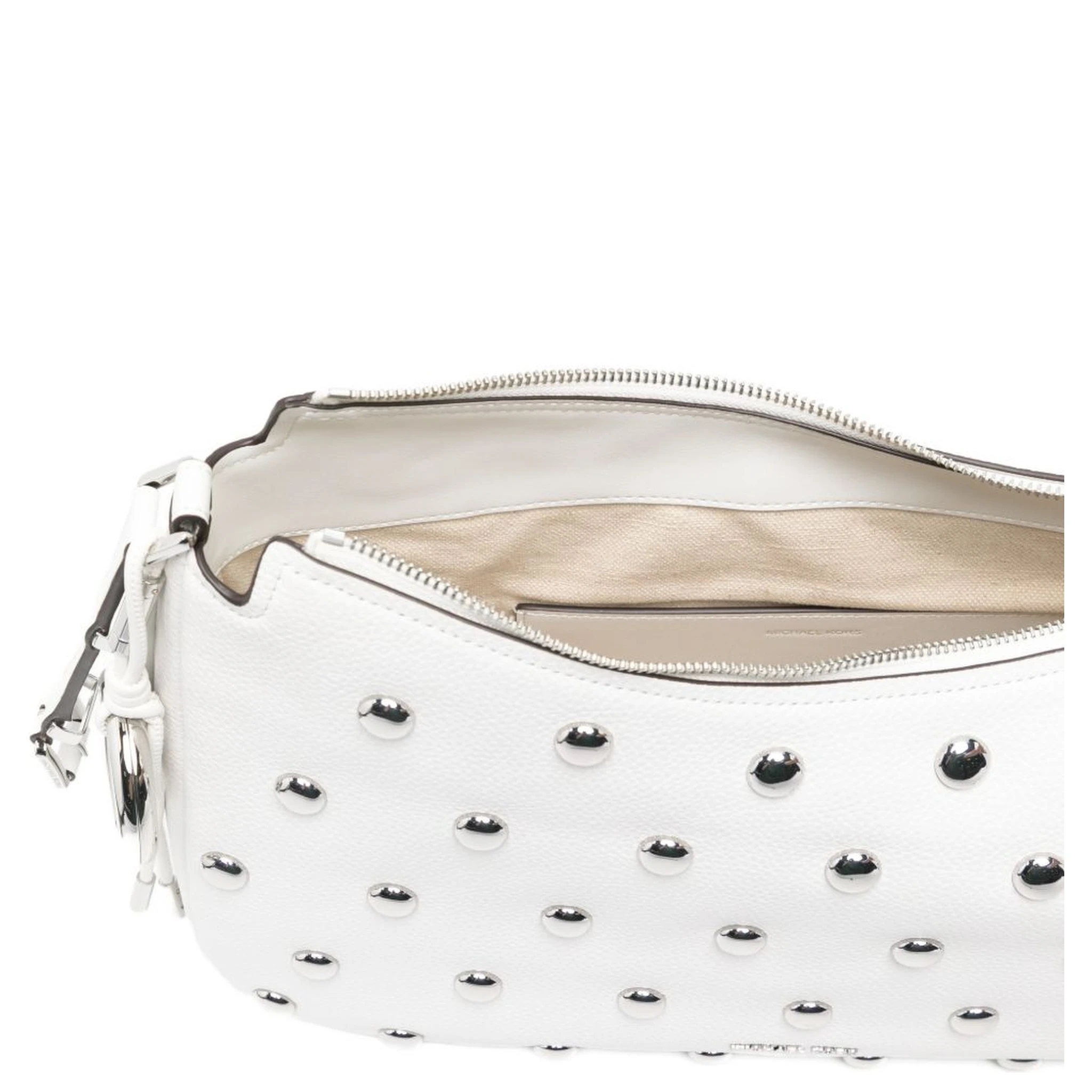 Nolita Small Studded Suede Shoulder Bag