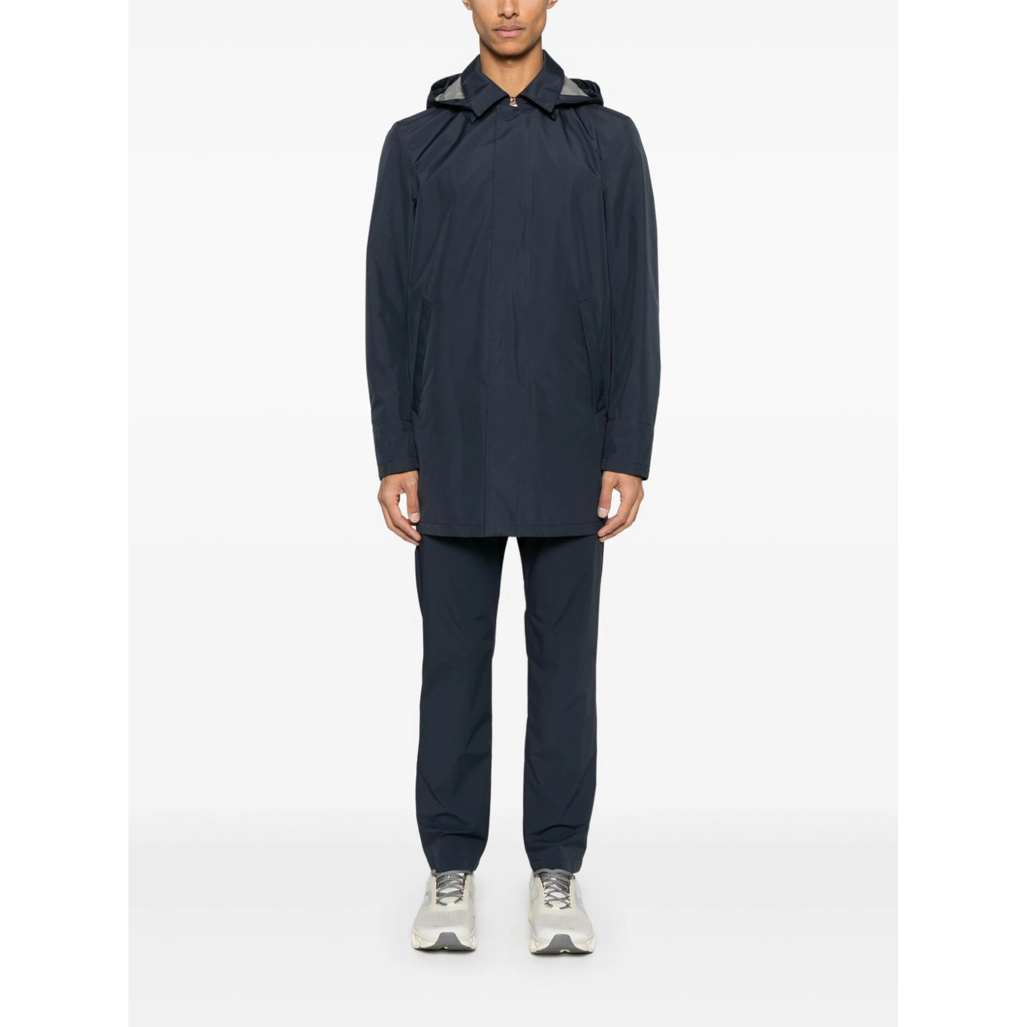 Herno Trousers Blue