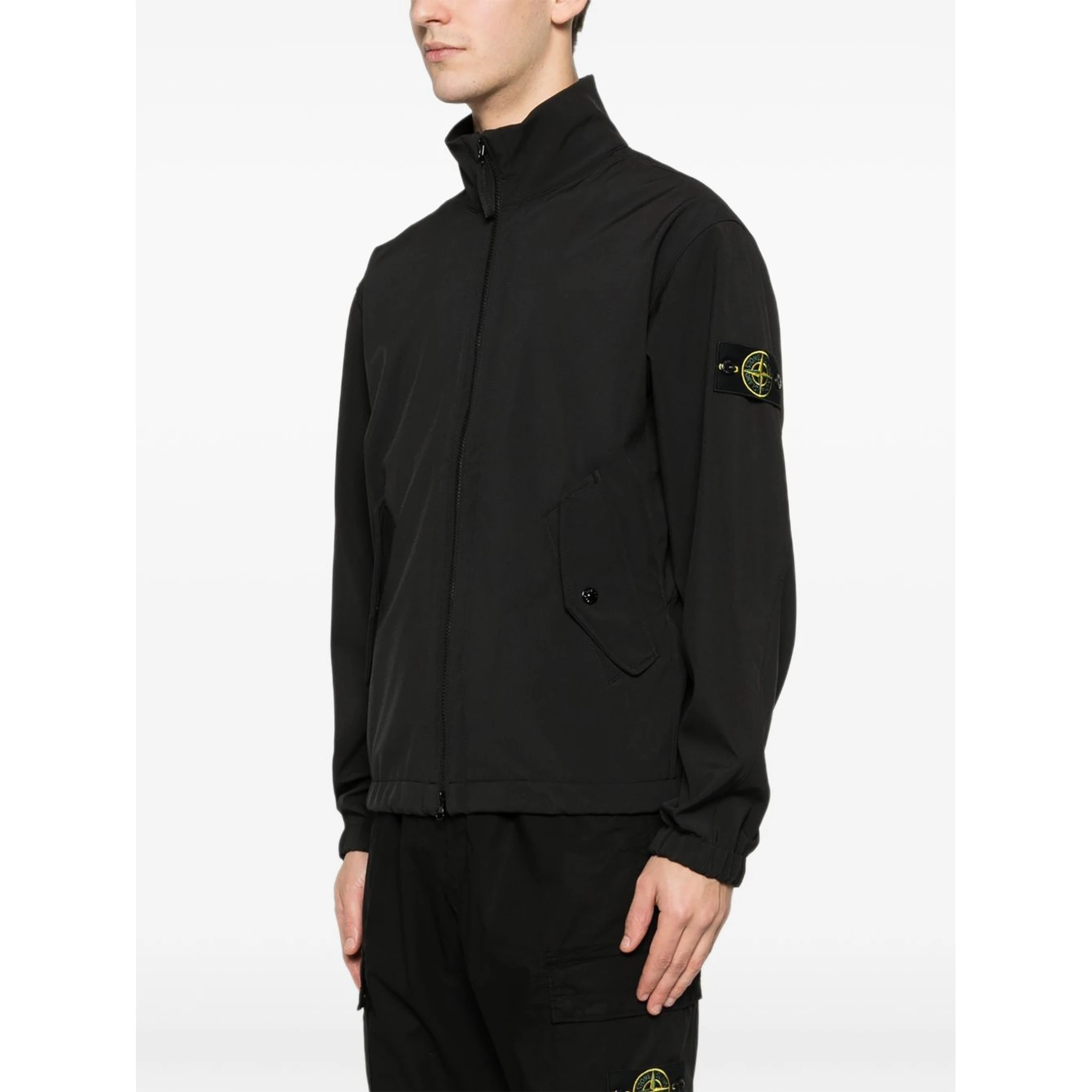 Stone Island Jackets Black