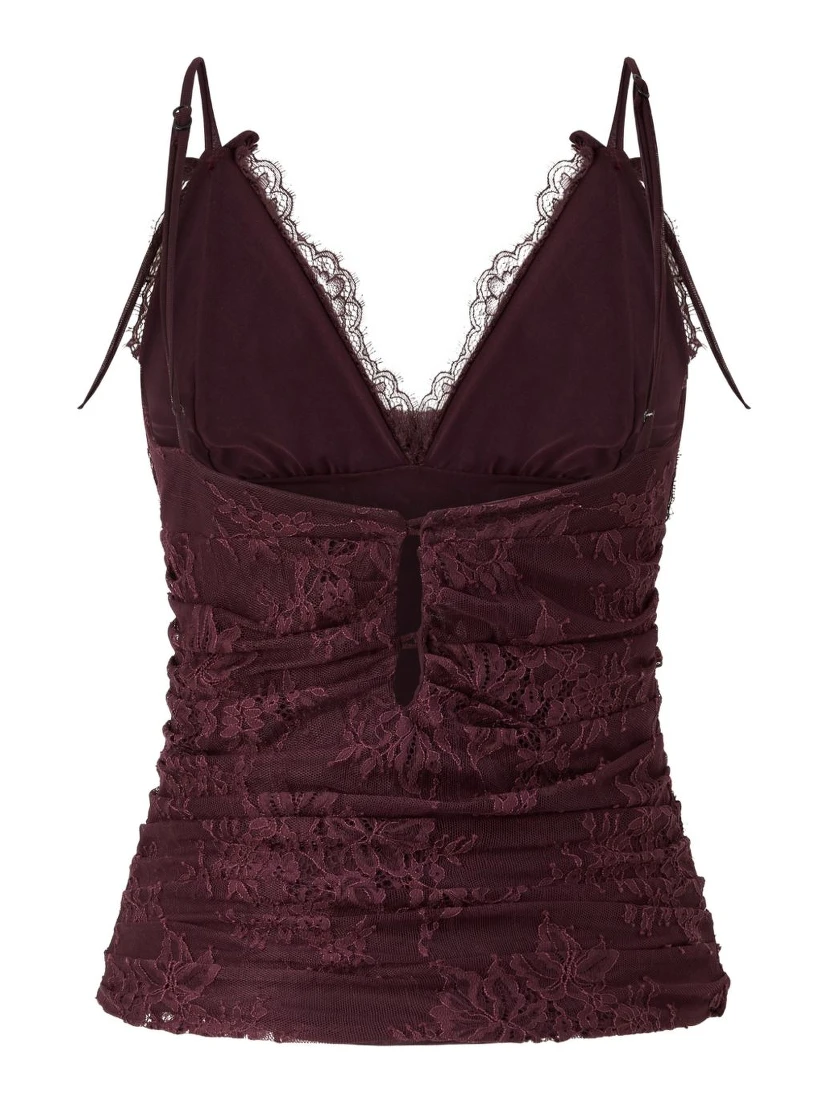 Pinko Top Bordeaux