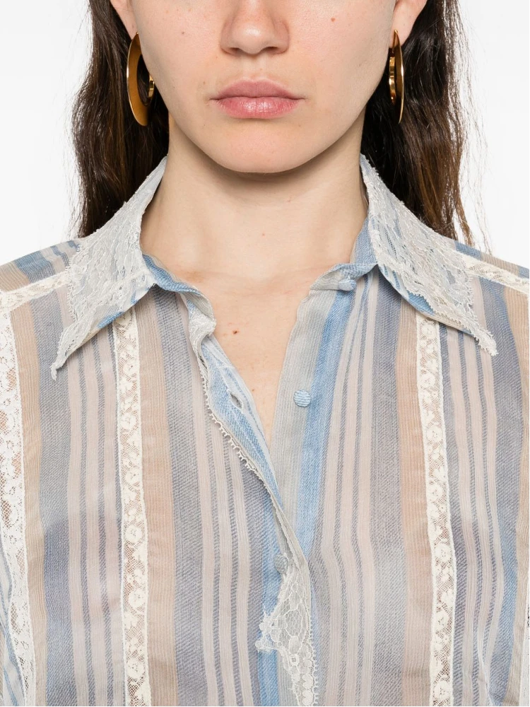 Ermanno Scervino Shirts Light Blue alternative