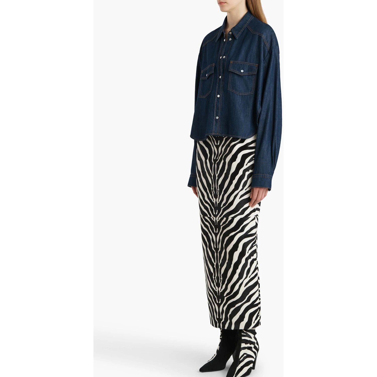 KHAITE Shirts Blue