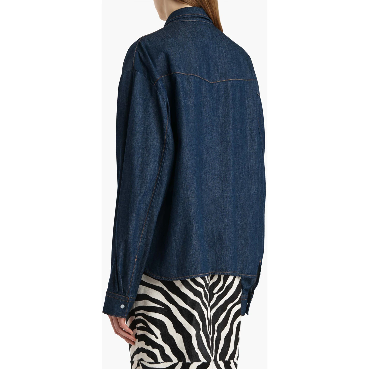 KHAITE Shirts Blue