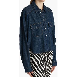 KHAITE Shirts Blue