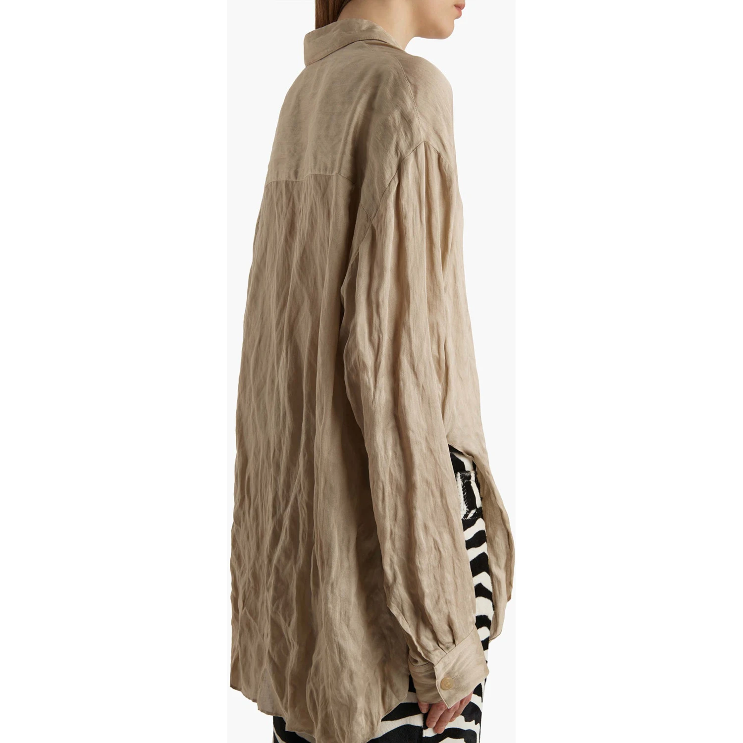 KHAITE Shirts Beige