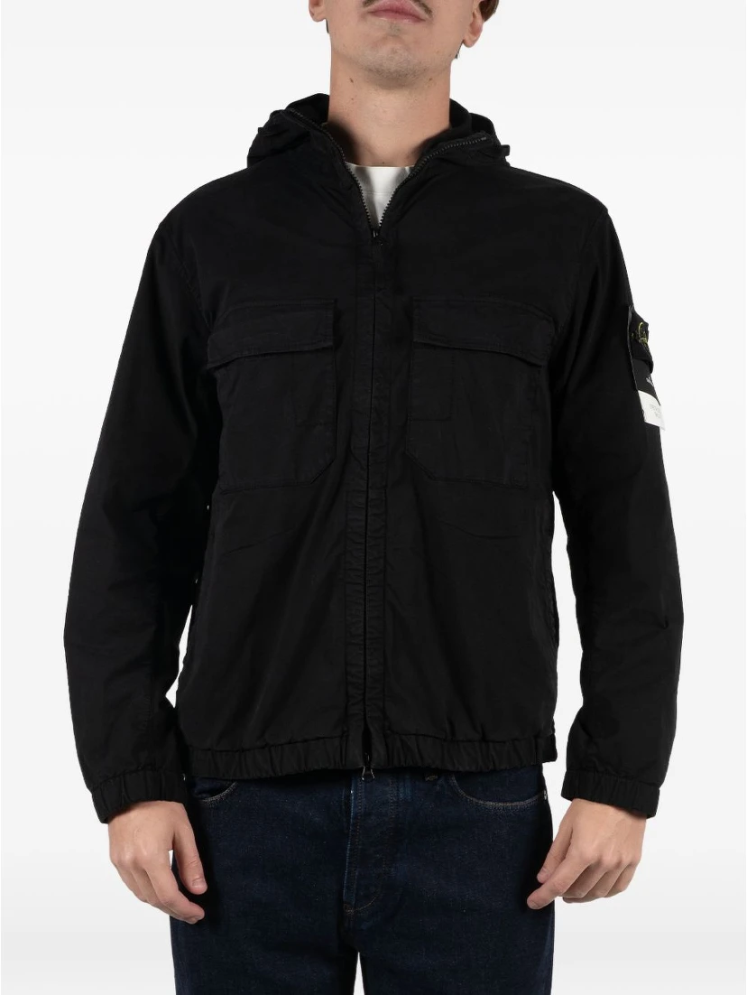Stone Island Jackets Black