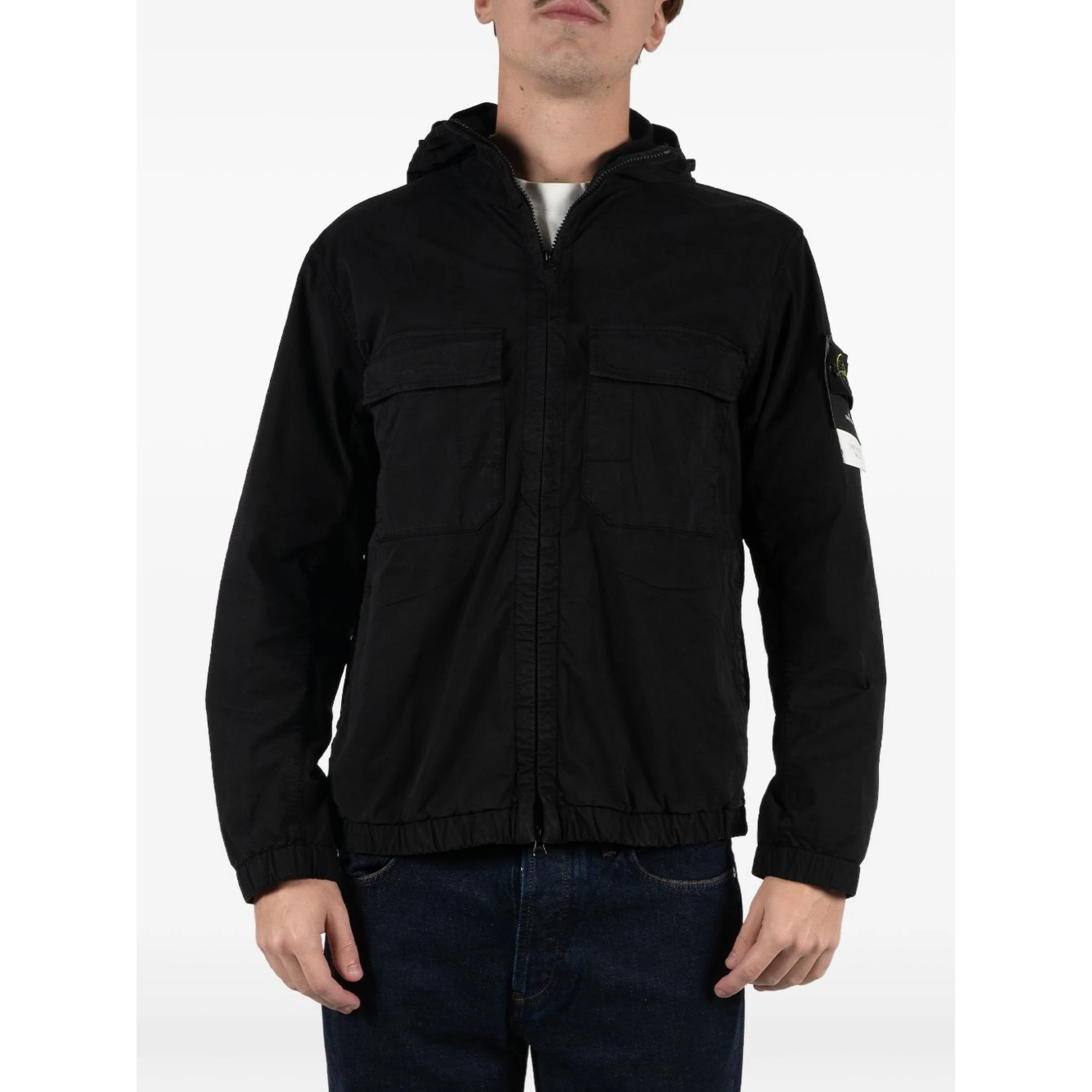 Stone Island Jackets Black