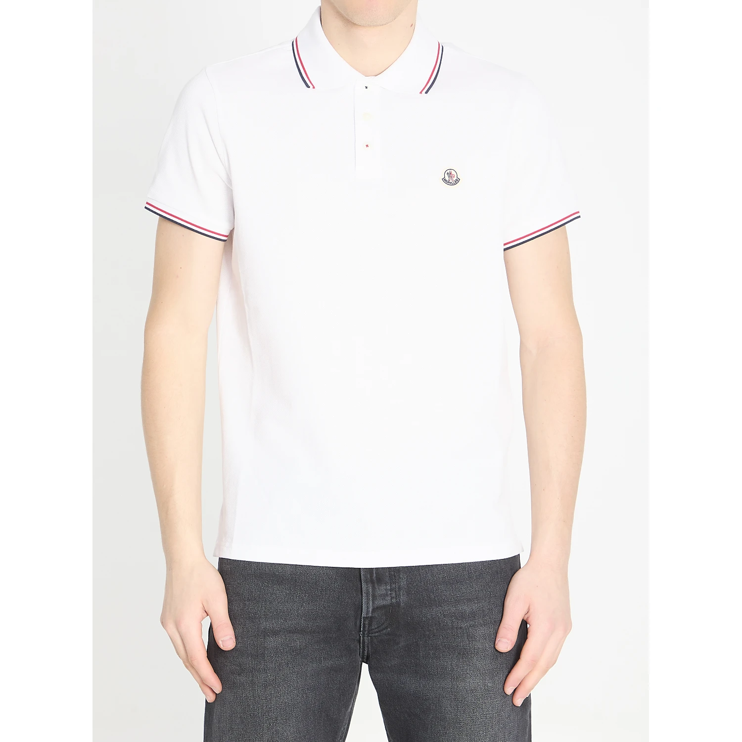 Cotton piqué polo