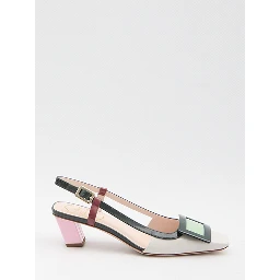 Belle Vivier slingback pumps