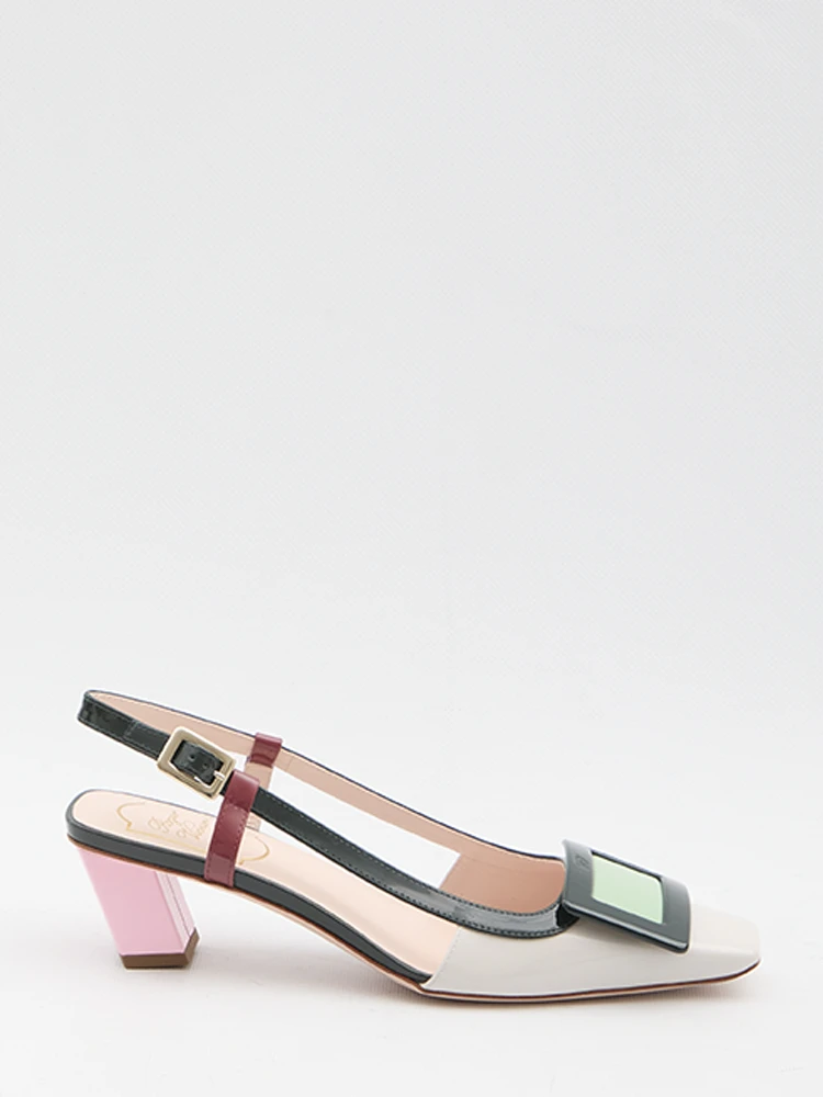 Belle Vivier slingback pumps