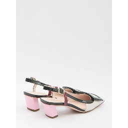 Belle Vivier slingback pumps