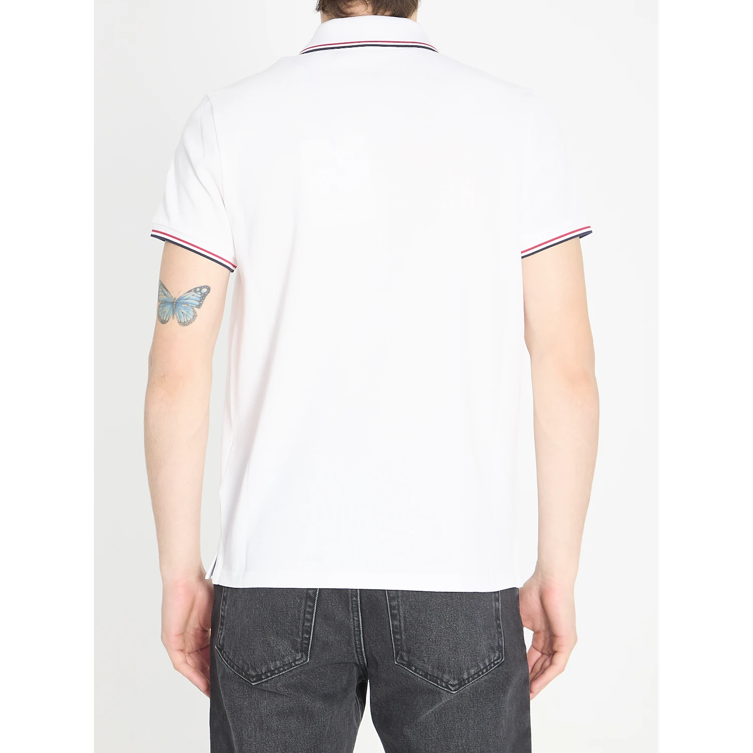 Cotton piqué polo