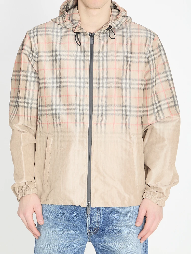 Check fade jacket