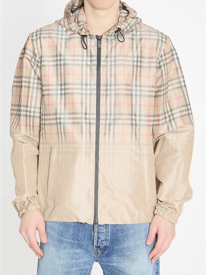 Check fade jacket