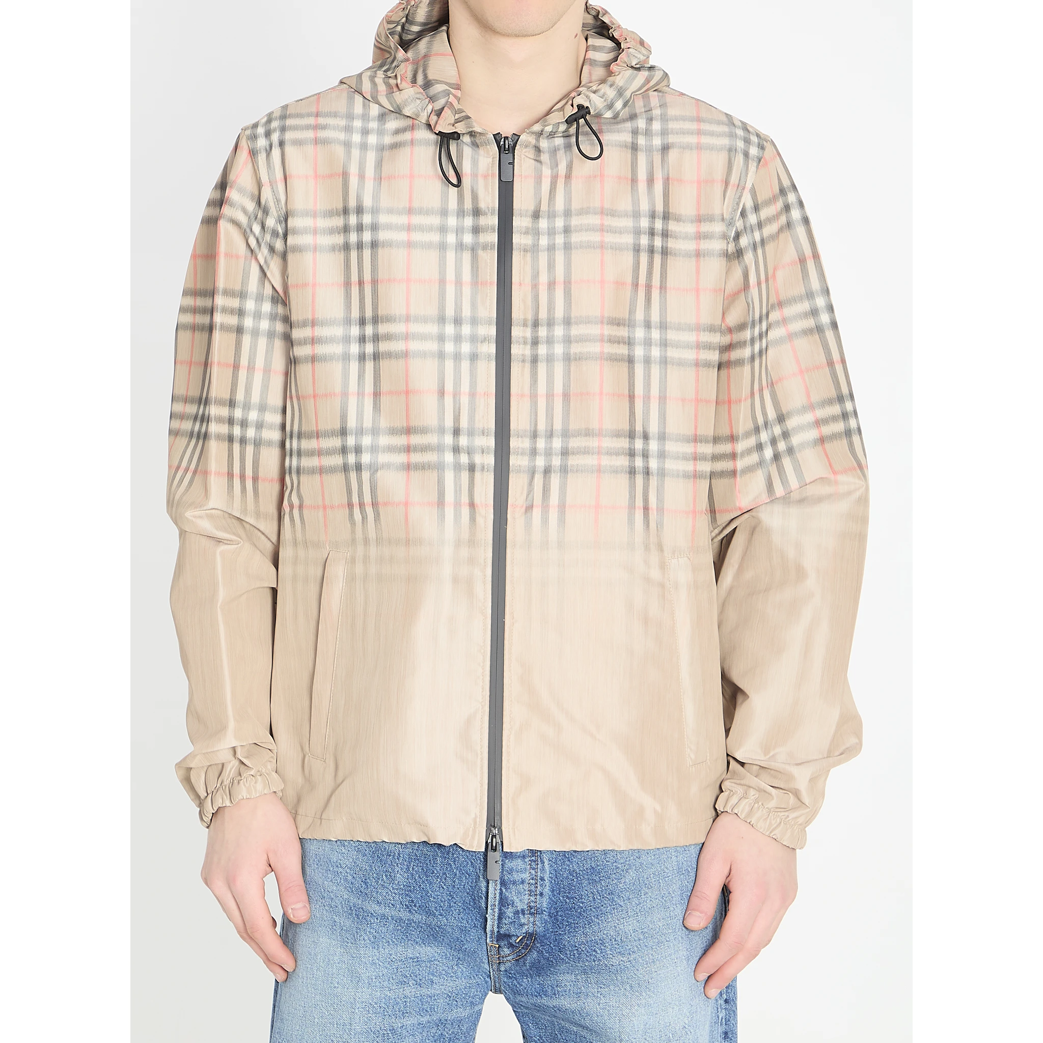 Check fade jacket