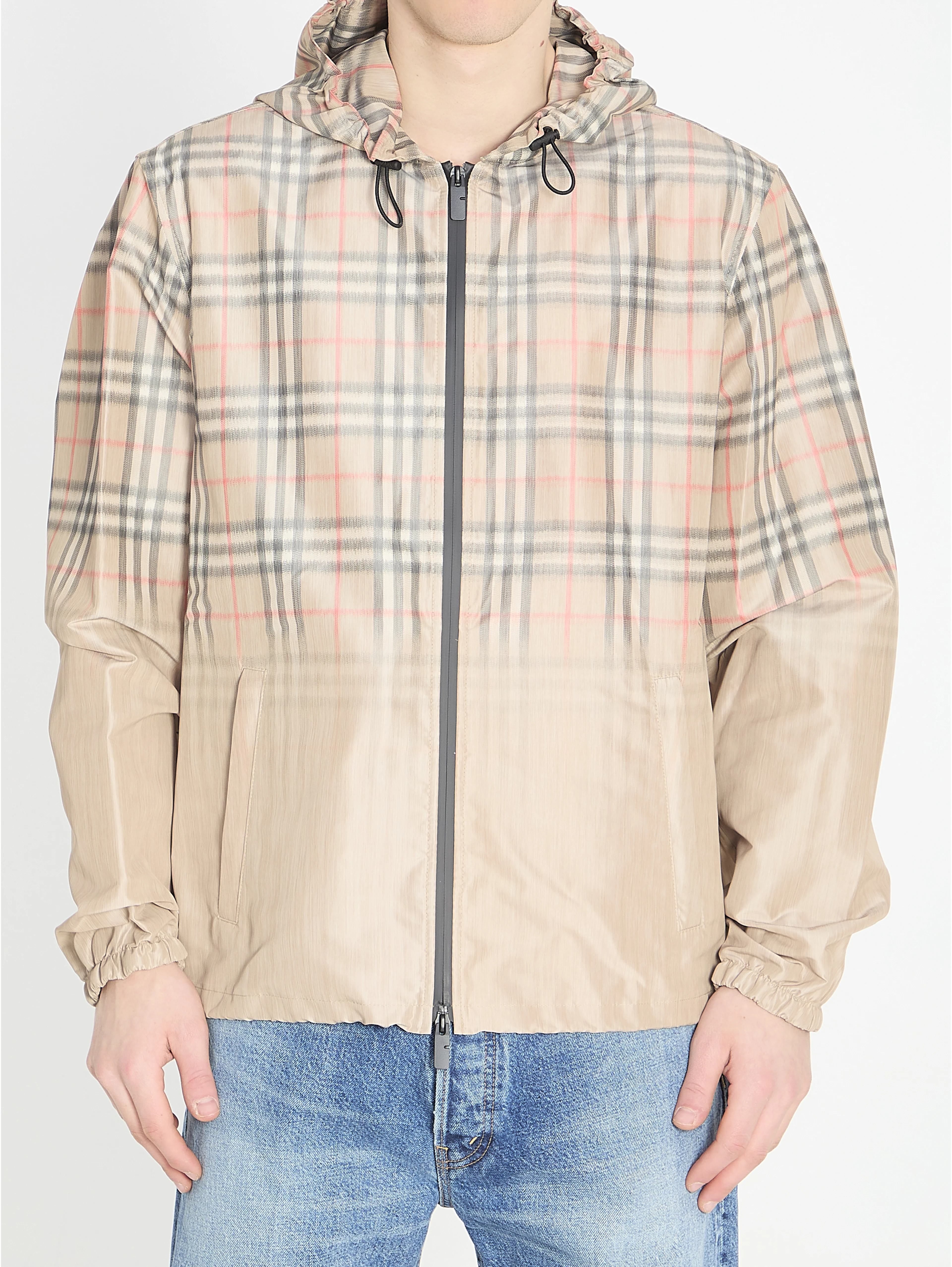Check fade jacket